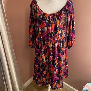 Plus size Long sleeve dress